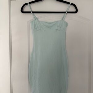 Oh Polly Soft Blue Dress